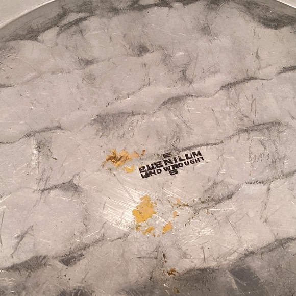 Buenilum Hand Wrought Aluminum Handled Tray - Picture 5 of 6